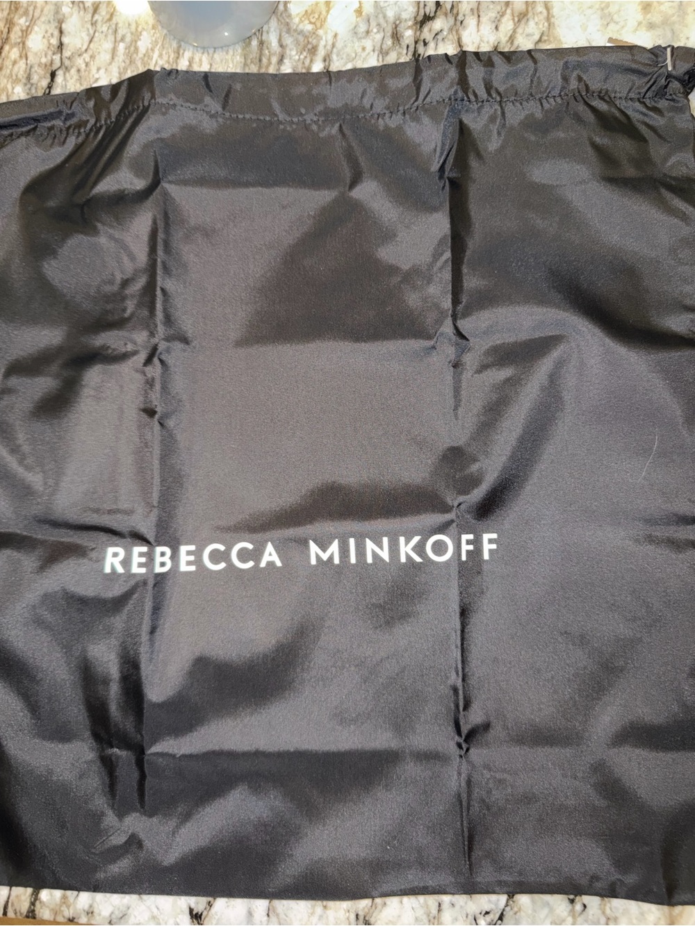 Rebecca Minkoff Black Dust Bag with Logo